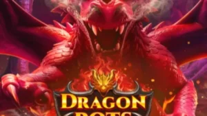 Tampilan antarmuka seluler Dragon Pots Megaways dengan grafis naga dan kuali ajaib