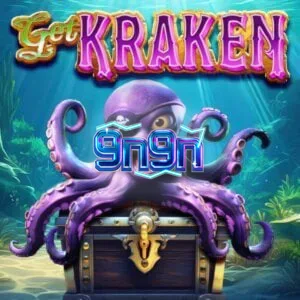 Tampilan visual slot Get Kraken dengan simbol Kraken di gulungan tengah